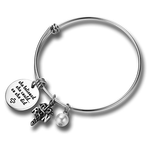 CJ and M Nurse Bracelet  Nurse Charm Bracelet  Nurse Jewelry  Makes Perfect Nurse Gifts RN Bracelet  Registered Nurse Personalized Bracelet Nurse Graduation Gift  RN Gift. CJ and M Nurse Bracelet  Nurse Charm Bracelet  Nurse Jewelry  Makes Perfect Nurse Gifts RN Bracelet  Registered Nurse Personalized Bracelet Nurse Graduation Gift  RN Gift.