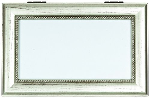 Carson Home Accents Music Box Playing Amazing Grace, Small, Antique Silver