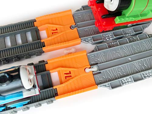 TrainLab Take-n-Play to Trackmaster -2014- Train Track Adapter for Thomas and Friends Railway -Orange-