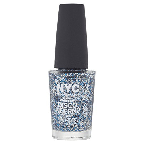 N.Y.C. New York Color Minute Nail Enamel  Disco Inferno  0.33 Fluid Ounce