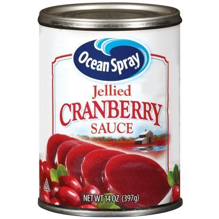 Ocean Spray  Jellied Cranberry Sauce  14oz Can -Pack of 4-
