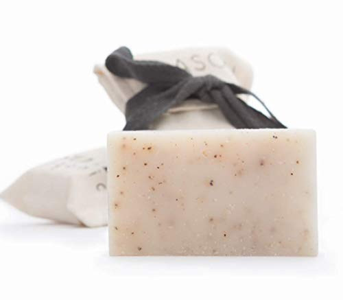 BASCAI 100 Percent  Organic handmade Soap Bar-Honey oat