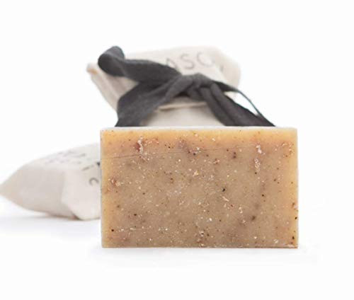 BASCAI 100 Percent  Organic handmade Soap Bar-Oatmeal Spice