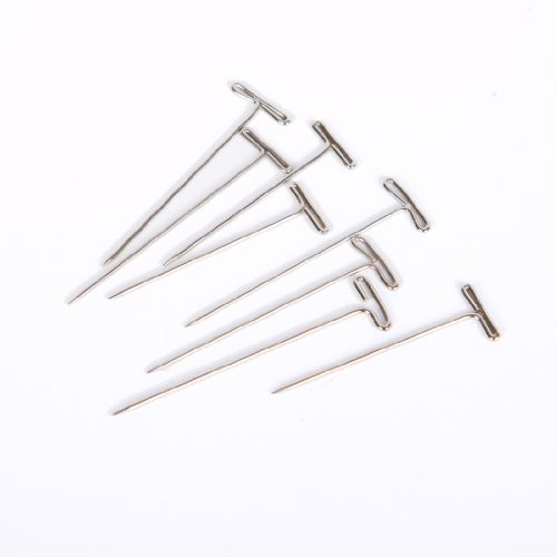 Eisco Labs Nickel Plated Dissection T-Pins -Pack of 100-