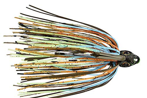 V and M Pacemaker Series The Pulse Swim Jig 3 8 oz -Cajun Bluegill-