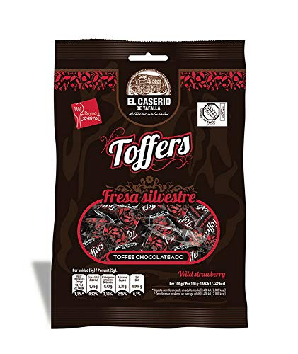 El Caserio. Toffers wild Strawberry Candy. 120g -4.23oz-