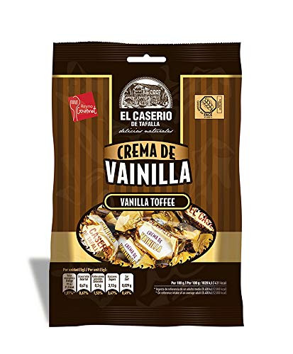 El Caserio. Vanilla Cream Candy. 130g -4.59oz-