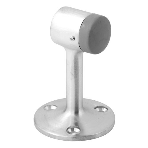 Prime-Line Products J 4603 Door Floor Stop with 2-1/4-Inch Diameter, Brushed Chrome/Plated Brass Prime-Line Products J 4603 Door Floor Stop with 2-1/4-Inch Diameter, Brushed Chrome/Plated Brass