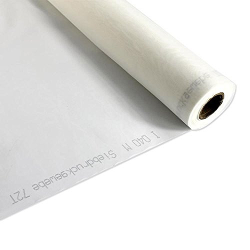 1 Yard Silk Screen Printing Mesh Fabric 110 Mesh Silk Screen Printing Mesh 110 43T   110-36inch  L