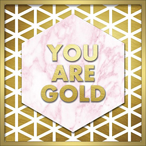 Linden Ave AVE10288 You are Gold Shadowbox Wall Art