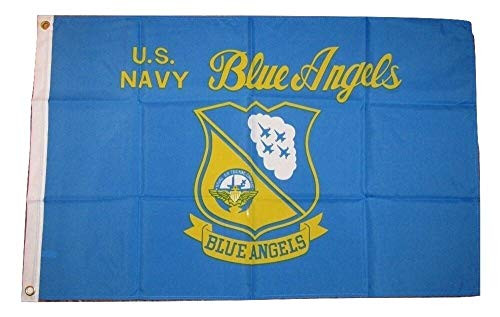 Trade Winds 2x3 U.S. Navy Blue Angels Naval Flag 2_x3_ House Banner Brass Grommets Premium Fade Resistant