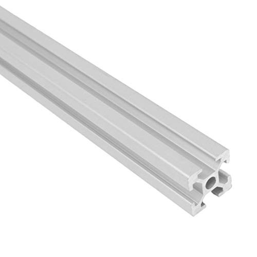 400mm ZYLtech Silver 2020 -20mmx20mm- T Slot Aluminum Extrusion for 3D Printer and CNC -Single Pack-