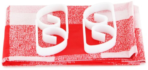 Mr. Bar-B-Q 02014X 52-Inch by 72-Inch Table Cover with 4-Clamps Polybag