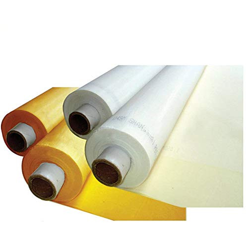TECHTONGDA 63Inches 43T 1Yard Silk Screen Printing Fabric Mesh 110 Mesh Count-43T-