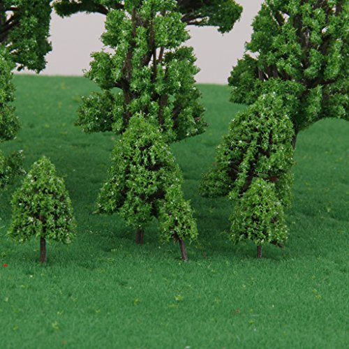 dailymall 12 Landscape Scenery Tree Model Train Wargame Diorama Layout OO HO N Z Scale