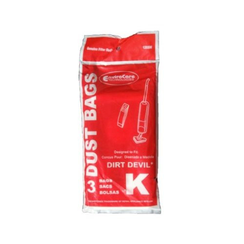Royal Dirt-Devil Paper Bag Type K S V 3 Pack Replacement 120SW
