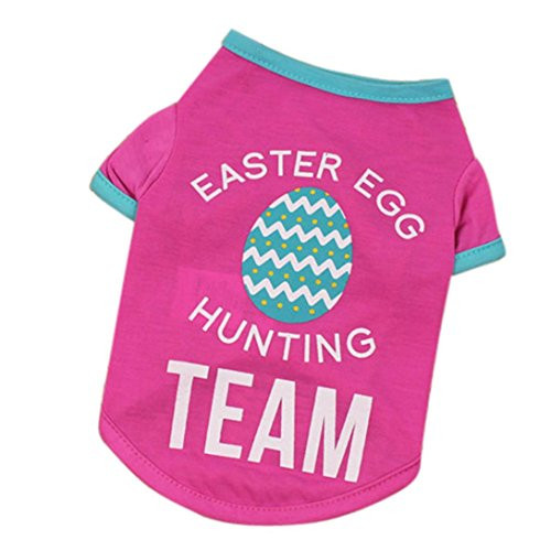Howstar Pet Shirts Cute Print Vest Summer Apparel for Small Dog Cat Puppy Costume -S Pink- Howstar Pet Shirts Cute Print Vest Summer Apparel for Small Dog Cat Puppy Costume -S Pink-