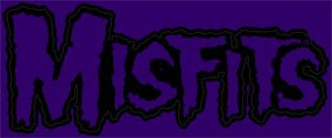 C and D Visionary Misfits Purple Logo Large Sticker -S-7207-X-