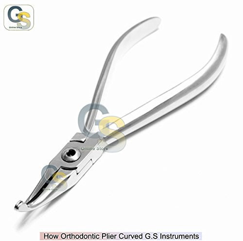 HOW ORTHODONTIC PLIER CURVED G.S INSTRUMENTS