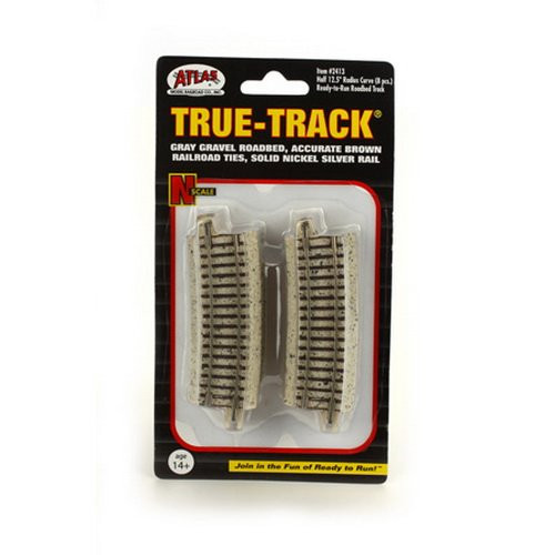 N Code 65 True-Track 1 2 12.5inch  Radius Curve -8-
