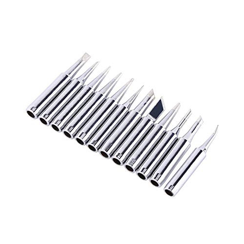 ?????? ??? ???? ?????12Pcs Lead-Free Copper Soldering Tip Solder Replacement Tips 900M-T Rework Station Tool-Quality is Our Culture