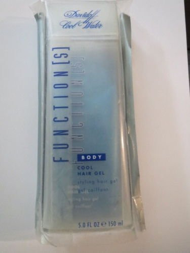 Davidoff Cool Water Function-s- Body Cool Hair Gel 5 Oz 2 Each