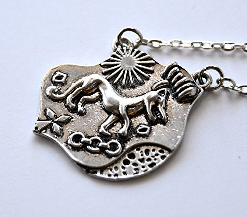 Allison Argent Wolf Family Necklace Allison Argent Wolf Family Pendant -S-