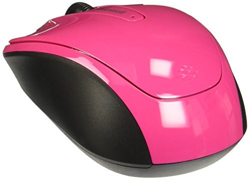 Microsoft 3500 Wireless Mobile Mouse, Magenta Pink (GMF-00278)