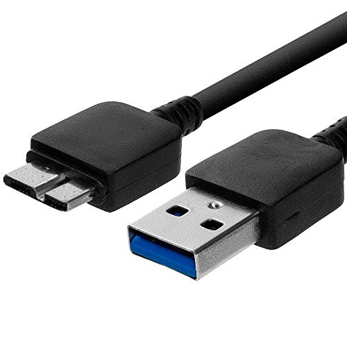 NiceTQ USB 3.0 Data Charger Sync Cable Cord for HGST Touro S Portable External Hard Disk Drive HDD