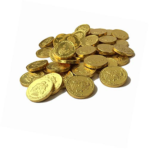 Large Milk Chocolate Gold Coins - 12 Ounce -3 4 LB- -Approximately 45 Pieces-