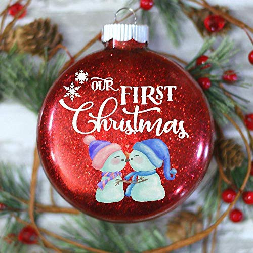 Our First Christmas Together Ornament Couples Family Holiday Decoration Gift