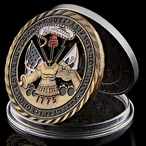 Strugglejewelry U.S. Army Core Value Military Challenge Coin