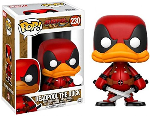 Funko Pop Deadpool The Duck Exclusive Vinyl Bobblehead Figure 230 Funko Pop Deadpool The Duck Exclusive Vinyl Bobblehead Figure 230