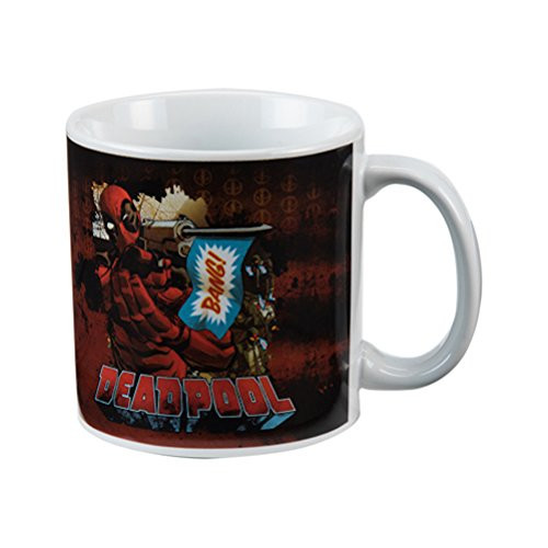 Vandor 26361 Marvel Deadpool 20 Ounce Ceramic Mug, Multicolored