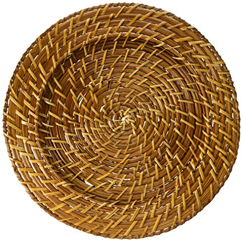Chargeit by Jay Natural Rattan Charger