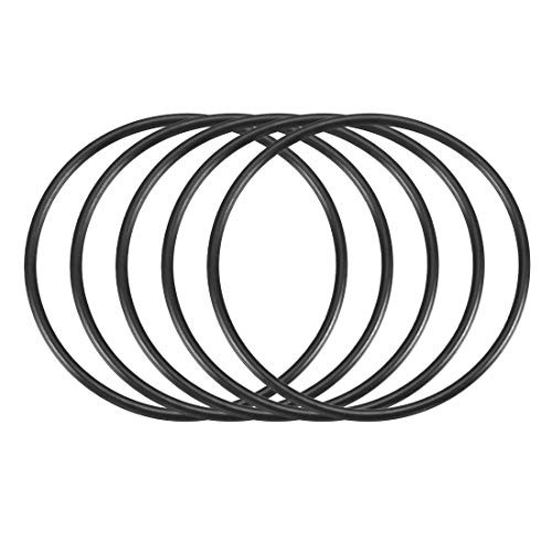 uxcell Nitrile Rubber O-Rings 52mm OD 48mm ID 2mm Width  Metric Buna-N Sealing Gasket  Pack of 50