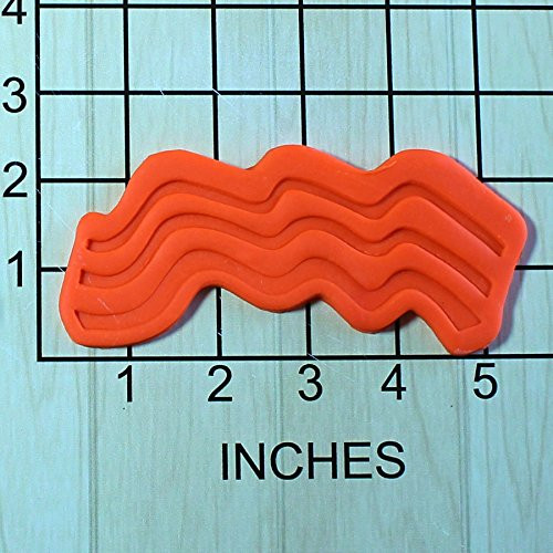 Bacon Fondant Cookie Cutter AND Stamp 1632