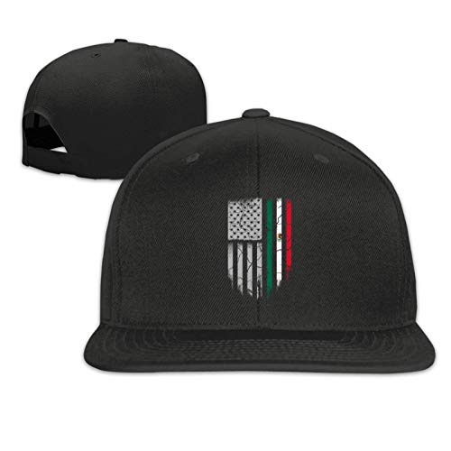 Negi Mexican American Flag Snapback Hat Flat Bill Hats Adjustable Black Baseball Cap for Men Women Trucker Dad caps Negi Mexican American Flag Snapback Hat Flat Bill Hats Adjustable Black Baseball Cap for Men Women Trucker Dad caps