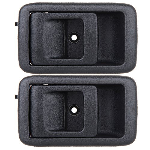 ZENITHIKE Black Door Handles Interior Driver Left Side for Select for T-oyota Tacoma 2001-2004-2pcs-