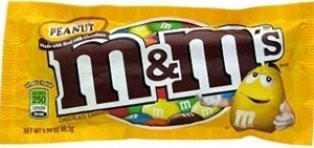 M and M_s Peanut Chocolate Candies  1.74 oz -Pack of 6-