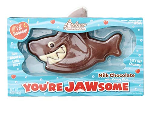 Jawsome Shark Milk Chocolate Crisp Shark 5 OZ