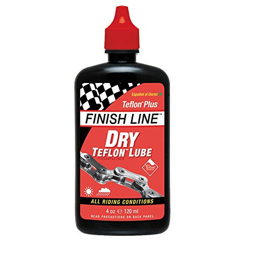 Finish Line Dry Teflon Bike Lube   Black  N A