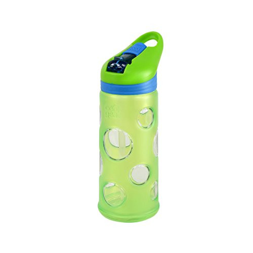 Cool Gear Roundagon Water Bottle, 14.5 oz, Green