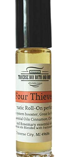 Four thieves aromatic perfume oil  Synergy Blend  blended with 100 Percent  pure Essential Oils.