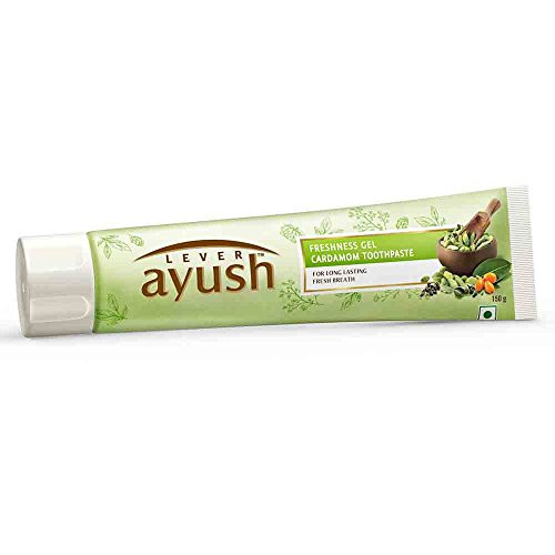 Ayush Freshness Gel Toothpaste - 150 g -Cardamom-