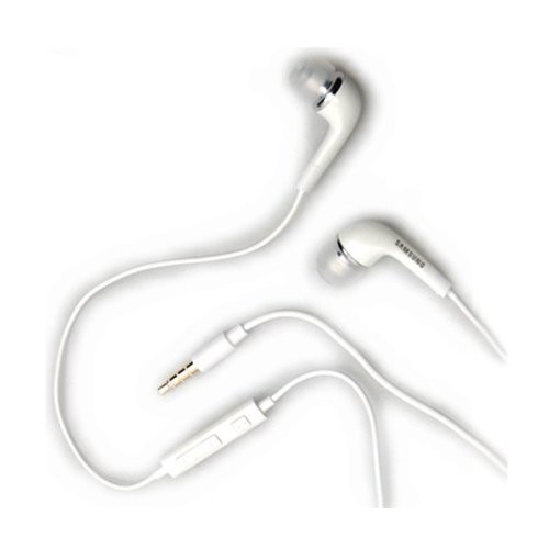 Samsung Original Replacement 3.5mm Premium Stereo Headset for Galaxy S 3 - Non-Retail Packaging - White