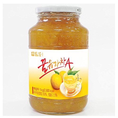 DAMTUH Honey Citron Tea A, Citron Tea with Honey, 1 Bottle 35.27 Oz (1kg)