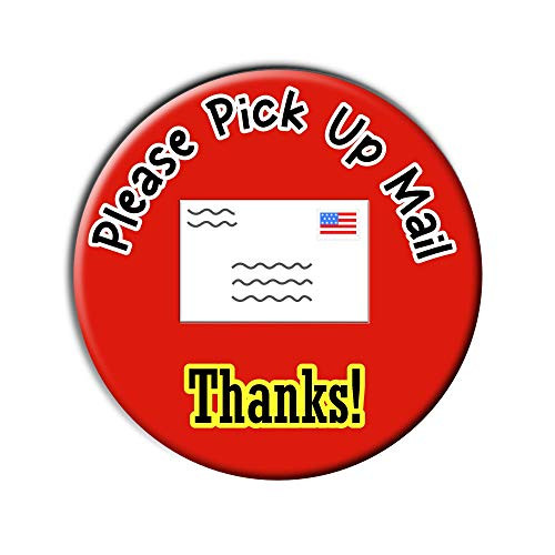 Please Pick Up Mail Mailbox Alert Magnet