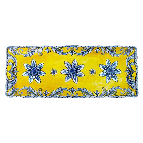 Le Cadeaux Melamine Porto - Baguette Tray, 15 by 6 inches Le Cadeaux Melamine Porto - Baguette Tray, 15 by 6 inches