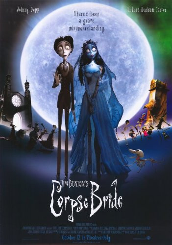 Tim Burton_s Corpse Bride Poster Movie N 11x17 Johnny Depp Helena Bonham Carter Emily Watson